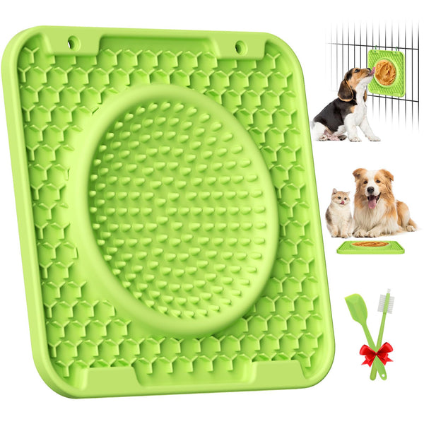 3-in-1 Thicker Dog Lick Mats - BPA Free, Anxiety Relief for Large Dogs and Cats